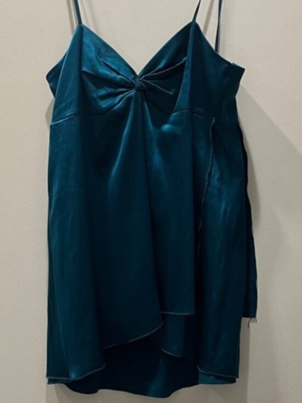 Shine NY Elegant Teal Camisole with babydoll style